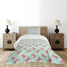 Abstract Honey Bee Bedspread Set