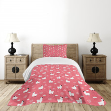 Puffy Lama Bedspread Set