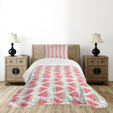 Triangle Slices Bedspread Set