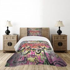 Surreal Painting Bedspread Set