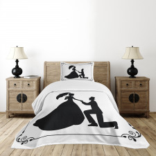 Marriage Proposal Bedspread Set