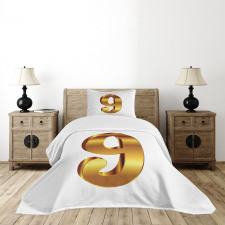 Classical 9 Sign Bedspread Set