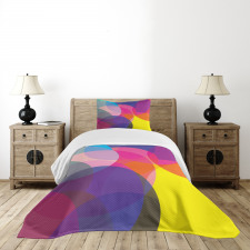 Colorful Circles Bedspread Set