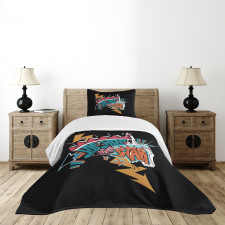 Underground Grafitti Bedspread Set