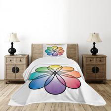 Flower of Life Motif Bedspread Set