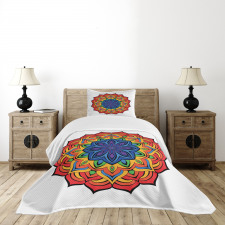 Boho Flowers Bedspread Set