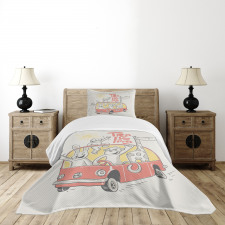 Traveling Animals Bedspread Set