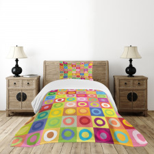 Kids Nursery Rhombus Bedspread Set