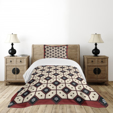 Javanese Batik Pattern Bedspread Set