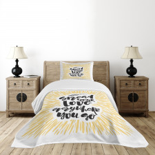 Spread Your Love Bedspread Set