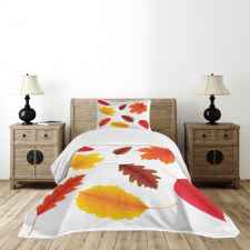 Autumn Foliage Flora Bedspread Set