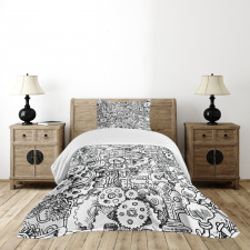 Manufacturing Theme Bedspread Set