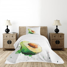 Simplistic Doodle Art Bedspread Set