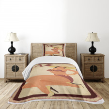 Diamonds Poker Bedspread Set