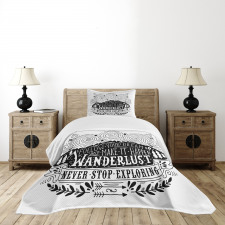 Wanderlust Follow Dreams Bedspread Set