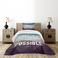 Anything Is Possible Bedspread Set