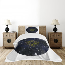 Starry Milky Way Bedspread Set