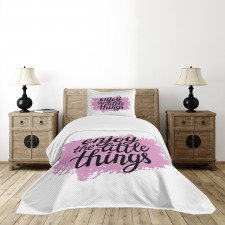 Uplifting Words of Wisdom Bedspread Set