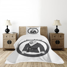 Wrestler Gorilla Bedspread Set