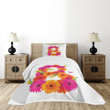 Summer Gerbera Daisies Bedspread Set