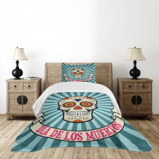 Diamond and Heart Bedspread Set