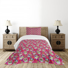 Mexican Holiday Bedspread Set