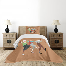 Senior Sirtaki Dance Bedspread Set