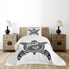 Ornamental Yin and Yang Bedspread Set