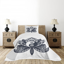 Lotus Leaf Spritiual Bedspread Set