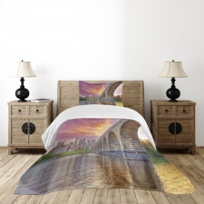 Stone Arch Bridge Bedspread Set