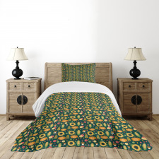 Harvest in Fall Season Bedspread Set