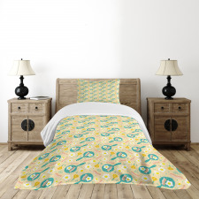 Breakfast Egg and Bacon Bedspread Set