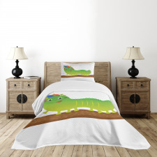 Baby Animal Design Bedspread Set