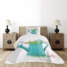 Bouquet of Tulips Garden Bedspread Set