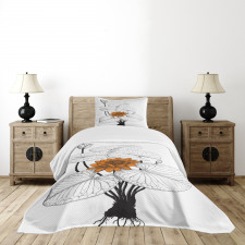 Water Lily Bedspread Set