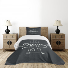 Wise Words Vintage Bedspread Set