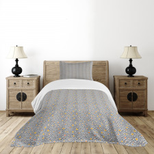 Abstract Spotty Bedspread Set