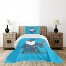 Old Man with Magic Staff Bedspread Set