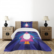 Man with a Staff Miracle Bedspread Set