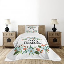 Feliz Pascua Easter Bedspread Set