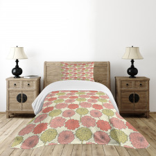 Pastel Growth Nostalgic Bedspread Set