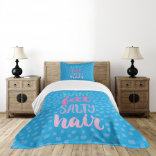 Bare Feet Salty Hair Bedspread Set