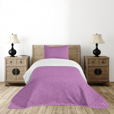 Curvy Floral Stems Bedspread Set