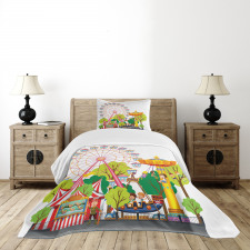 Carnival Tents Bedspread Set