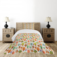 Spring Nature Habitat Bedspread Set