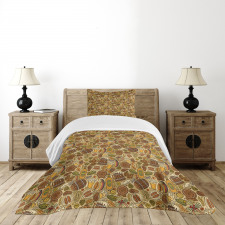 Cartoon Oktoberfest Bedspread Set