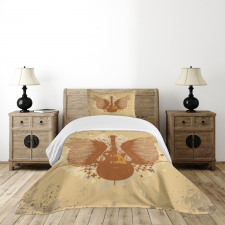 Guitar with Wings Bedspread Set