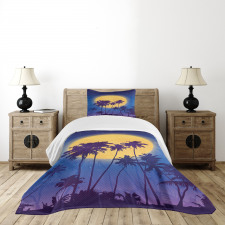 Coconut Palm Beach Bedspread Set