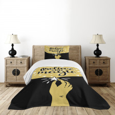 Believe in Magic Lettering Bedspread Set