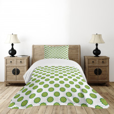 Chakra with Flower Bedspread Set